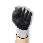 Cut Resistant Gloves Manufacturer - 18G Seamless Knitted Breathable Oil Grip