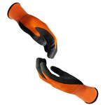 Work Gloves Manufacturer - 13G Polyester Latex Dipped for Gardening