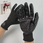 Pet Clean Glove Supplier - Silicone Hair Remover Custom Bath Washing