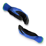 Work Safety Gloves Supplier - 18G Polyester Custom Sandy Nitrile Coated