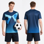 Soccer Jersey Set Manufacturer - Skin-friendly Simplicity for Teams