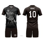Football Training Tracksuit Manufacturer - Custom Sublimation Black OEM