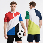 Football Sportswear Set Factory - Men's Summer Short Sleeve Team Uniform