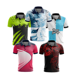 Golf Clothing Manufacturer - Wholesale Sublimation Polo Tshirts Men's
