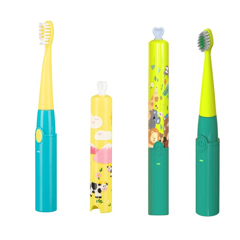 Kids Electric Toothbrush Manufacturer - Wholesale Cute Cartoon USB Rechargeable Sonic
