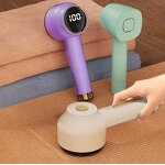 Fuzz Remover Manufacturer - OEM/ODM Rechargeable Fabric Shaver with Digital Display