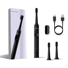 Electric Toothbrush Manufacturer - OEM/ODM White Black Sonic with Magnetic Holder