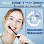 Electric Toothbrush Manufacturer - OEM Custom Black IPX7 Smart Sonic Soft Bristles