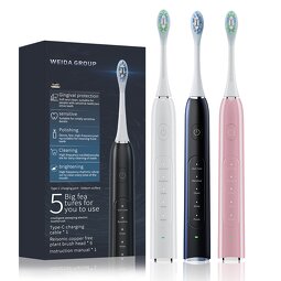 Electric Toothbrush Set Manufacturer - Wholesale Sonic Sweep Vibration Couples Toothbrush