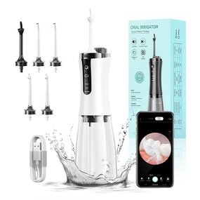 Water Flosser Manufacturer - OEM/ODM Smart Visible Rechargeable Portable Cordless