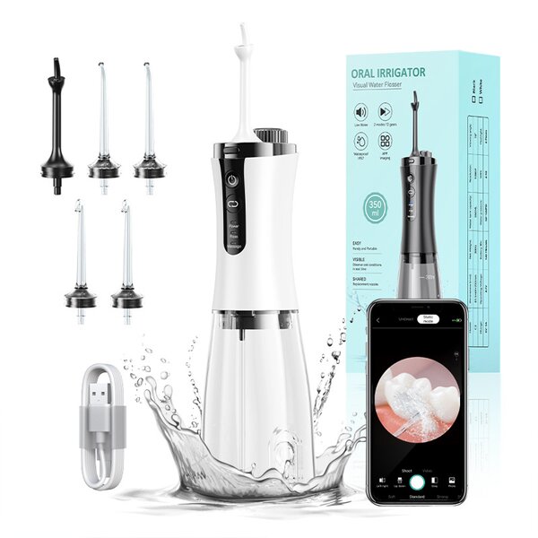 Water Flosser Manufacturer - OEM/ODM Smart Visible Rechargeable Portable Cordless