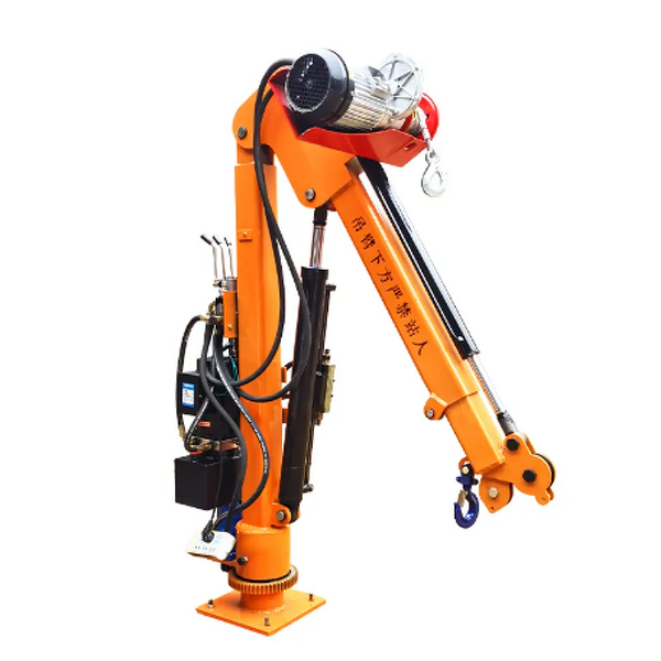 Mini Engine Crane Factory - 360 Degrees Rotate 2ton Small Outdoor Monkey