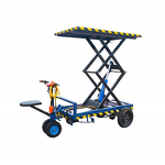 Hydraulic Trolley Cart Supplier - Multi-functional Double Disc Brake System