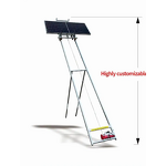 Solar Panel Handling Lift Supplier - Electric Lift Platform Portable Glass