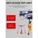 Mini Electric Hoist Manufacturer - 600kg Wire Rope Portable