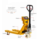 Pallet Truck with Scale Manufacturer - Manual Weighting Forklift for Sale