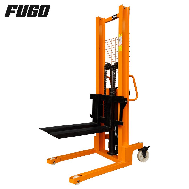 Manual Pallet Stacker Manufacturer - Load Capacity 1000-2000kg CE Qualified