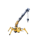 Hydraulic Spider Crane Factory - 3 Ton 9.7m Electric Portable Crawler