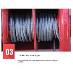 Mobile Electric Lift Factory - 2-8M 500KG Decoration Construction Multi