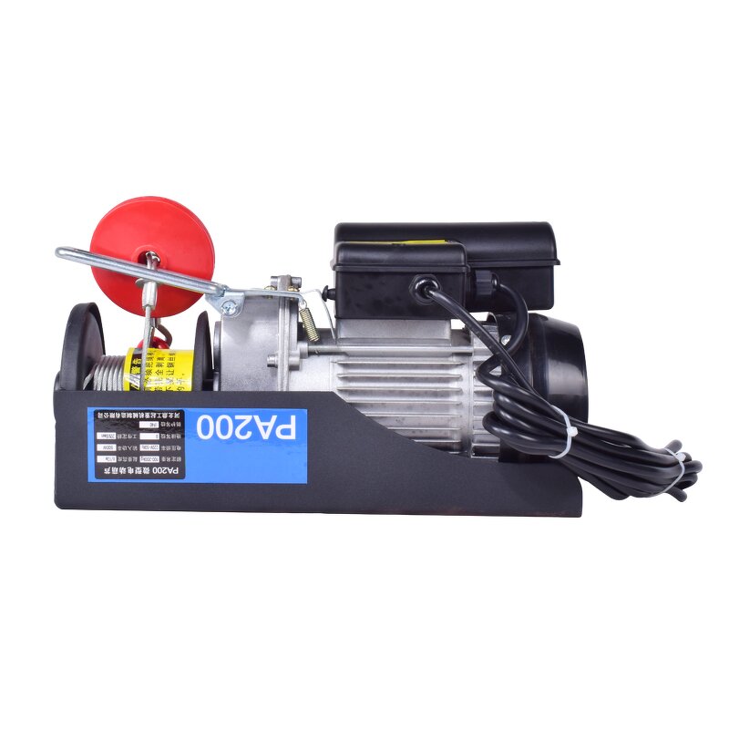 Mini Wire Rope Hoist Supplier - Micro Durable Aluminum Alloy Home Use