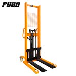 Manual Reach Stacker Factory - Hydraulic Hand Chinese Forklift 1t 1.6m
