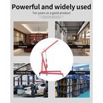 Hydraulic Car Crane Supplier - 2T Folding Portable Mini Lifter