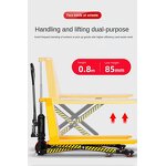 High Lift Pallet Truck Supplier - 1500kg Hydraulic Heavy Duty Jack