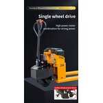 Forklift with Scale Factory - 2 Tons 3 Tons Fully Electric Pallet Truck