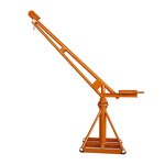 Mini Engine Crane Supplier - 360 Degrees Rotate Outdoor Use