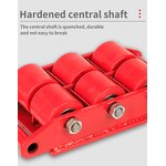 Moving Skates Factory - 4T-32T Small Cargo Carrying Tanks Transport