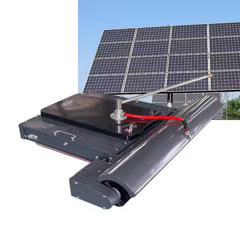 Automatic Solar Panel Cleaning Robot Factory - Latest Fully Remote Controlled