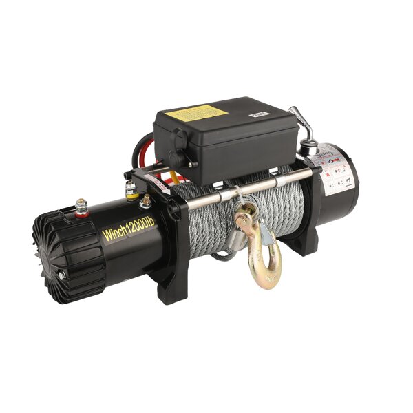Electric Winch Supplier - 4000lbs 12V Car Capstan for Auto
