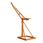 Roof Lifting Machine Manufacturer - Small Mini 1 Ton Mounted Crane