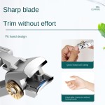 In Stock Stainless Steel Manicure & Pedicure Set Large Opening Anti-Splash Car Nail Clippers Beauty Nail Tools