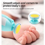 Portable Six-in-One Multi-Head Electric Nail Grinder Anti-Scratch Anti-Pinch Baby Nail Clippers Manicure Suit for Children's