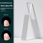 2-Piece Universal Oblique Nail Clippers with Bright Nail File Customizable Logo Stainless Steel Aluminum Box for Fingers