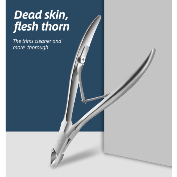 Stainless Steel Thickened Callus Nail Clippers Dead Skin Scissors Eagle Mouth Pliers Set for Pedicure Nail Care for Fingers