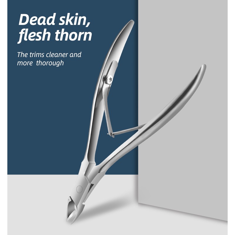 Stainless Steel Thickened Callus Nail Clippers Dead Skin Scissors Eagle Mouth Pliers Set for Pedicure Nail Care for Fingers