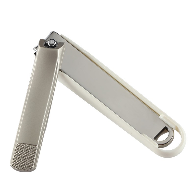 Special Home Anti-Splash Nail Clippers for Men & Women Curved Blade Pedicure Tool with Single Finger Oblique Design