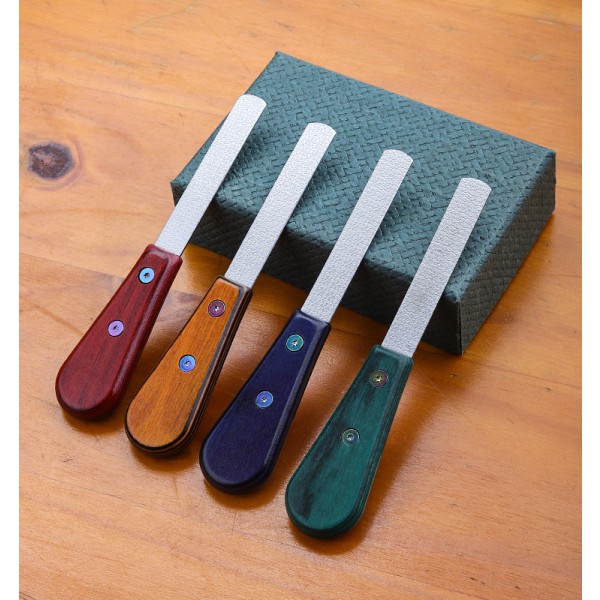 Professional Double-Sided Stainless Steel Nail File Straight Pattern Sanding Strip Tool for Nail Care