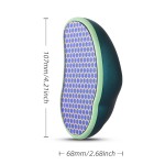 New Nano Glass Foot Grinder by Shenzhen Port Manufacturers Callus Remover Stone Foot Rubbing File Removes Dead Skin
