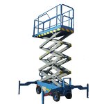 Scissor Lift Manufacturer - OEM/ODM 14m Indoor Outdoor Mobile Electric Scissor