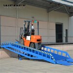 Container Ramp Manufacturer - OEM/ODM 6-15t Portable Hydraulic Yard Mobile Ramp