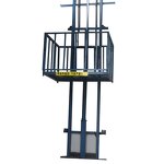 Material Lift Manufacturer - OEM/ODM Hydraulic Guide Rail Vertical Forklift Lift