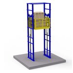 Aerial Scissor Lift Manufacturer - OEM/ODM Hydraulic Guide Rail Small Material Lift