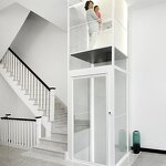 Villa Elevator Manufacturer - OEM/ODM Hydraulic 2-5 Floors Small Home Lift