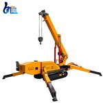 Spider Crawler Crane Manufacturer - OEM/ODM Heavy Duty Mini Elevator Hoist Glass