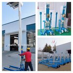 Material Lift with Motor Manufacturer - OEM/ODM Portable 3.5m-8m for Heavy Duty Goods