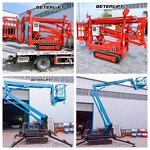 Spider Boom Lift Manufacturer - OEM/ODM 10m-16m Cherry Picker Articualted Telescopic