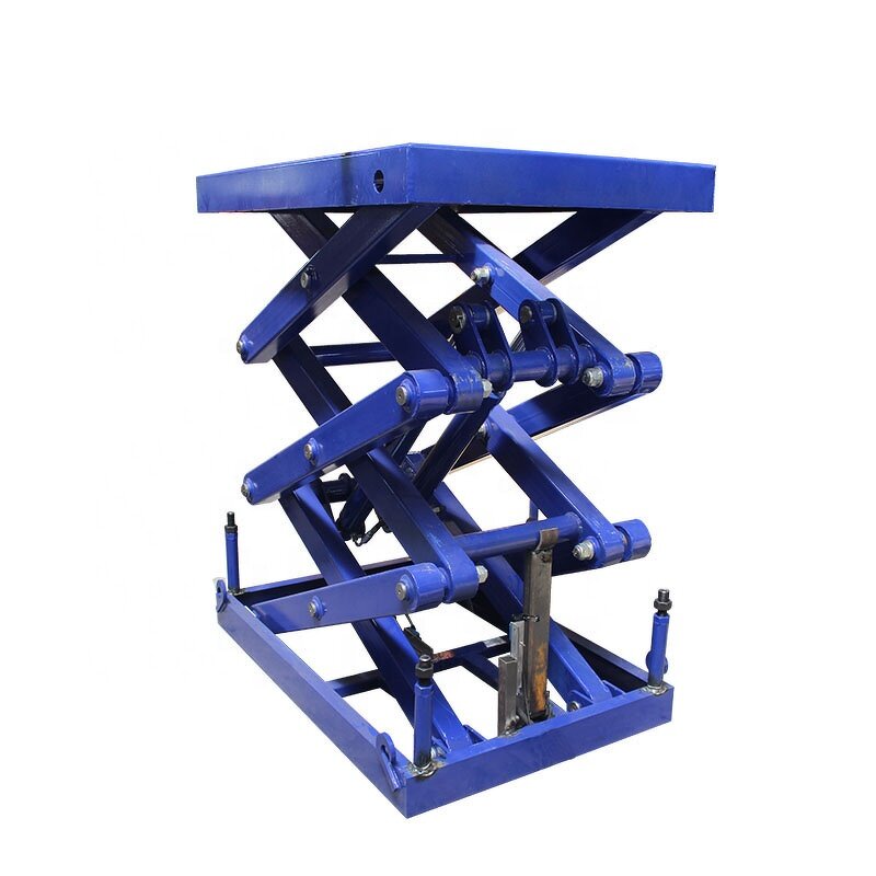 Cargo Lift Table Manufacturer - OEM/ODM 1m-3m 2tons Warehouse Hydraulic Mini